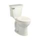 Right Height Round Front 10 Inch Rough-In 1.28 Gpf 2-Piece Toilet, in Linen