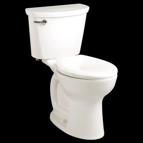 Compact Right Height Elongated 1.28 Gpf 2-Piece Toilet, in White