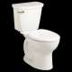 Round Front 10 Inch Rough-In 1.28 Gpf 2-Piece Toilet, in White