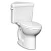 Triangle Cadet Pro Right Height Round Front Toilet without Seat in White
