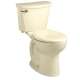Compact Right Height Elongated 14 Inch Rough-In 1.6 Gpf 2-Piece Toilet, in Bone