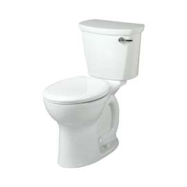 Right-Height Two-Piece 1.6 GPF Toilet with 12-in Rough-In and Right Side Trip Lever