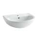 Pedestal Lavatory Top without Pedestal Leg with Single Faucet Hole in White