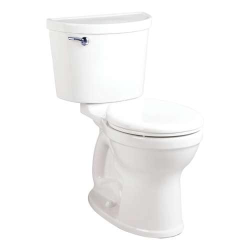 211BA004.020 Right Height Round Front 1.6 Gpf 2-Piece Toilet, in White