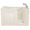 3060.509.WRL 30-in. x 60-in. Walk-In Whirlpool Massage Bathtub with Right-Hand Drain and Tub Faucet in Linen