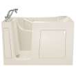 3060.509.SLL 30-in. x 60-in. Walk-In Soaking Bathtub with Left-Hand Drain and Tub Faucet in Linen