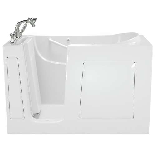3060.509.WLW 30-in. x 60-in. Walk-In Whirlpool Massage Bathtub with Left-Hand Drain and Tub Faucet in White