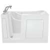 3060.509.SLW 30-in. x 60-in. Walk-In Soaking Bathtub with Left-Hand Drain and Tub Faucet in White