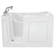 3060.509.SLW 30-in. x 60-in. Walk-In Soaking Bathtub with Left-Hand Drain and Tub Faucet in White