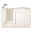 2848.509.WL-M Gelcoat Wit 28-in. x 48-in. Walk-In Whirlpool Massage Bathtub with Left-Hand Drain and Tub Faucet