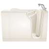 30-in. x 52-in. Walk-In Soaking Bathtub with Right-Hand Drain and Tub Faucet in Linen