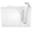 30-in. x 52-in. Walk-In Air Spa Bathtub with Right-Hand Drain and Tub Faucet in White