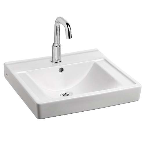Everclean Wall-Hung Bathroom Sink in White