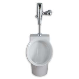0.125 GPF Urinal System with Selectronic Battery-Powered Flush Valve in White