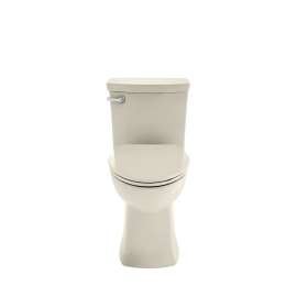 Right Height Elongated One-Piece Toilet with Seat, in Linen