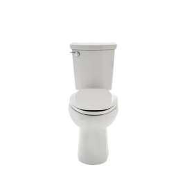 Two-Piece H2Optimum Siphonic Right Height Elongated 2-Piece Toilet Combo, in White