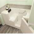 32-in. x 52-in. Outward Opening Door Walk-In Soaking Bathtub with Right Door/Drain in Linen