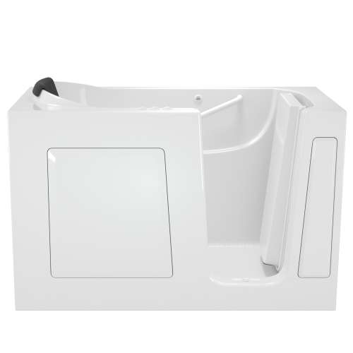 Gelcoat Wit 30-In X 60-In Walk-In Air Spa And Whirlpool Massage Bathtub With Right Hand Drain