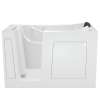 Gelcoat Wit 30-In X 60-In Walk-In Air Spa Bathtub With Left Hand Drain