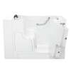 30-in. x 52-in. Outward Opening Door Walk-In Soaking Bathtub with Right Door/Drain in White