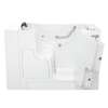 30-in. x 52-in. Outward Opening Door Walk-In Whirlpool Massage and Air Spa Bathtub with Right Door/Drain in White