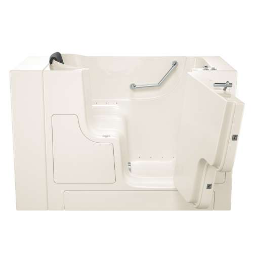 Gelcoat Wit 30-In X 52-In Walk-In Air Spa Bathtub With Right Hand Drain
