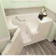 30-in. x 52-in. Outward Opening Door Walk-In Air Spa Bathtub with Left Door/Drain in Linen