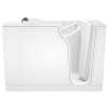 Gelcoat Wit 30-In X 52-In Walk-In Whirlpool Massage Bathtub With Right Hand Drain