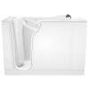 Gelcoat Wit 30-In X 52-In Walk-In Soaking Bathtub With Left Hand Drain