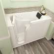 Gelcoat Wit 30-In X 52-In Walk-In Soaking Bathtub With Left Hand Drain