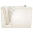Gelcoat Wit 30-In X 52-In Walk-In Soaking Bathtub With Left Hand Drain