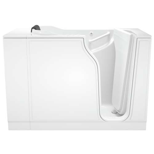 Gelcoat Wit 30-In X 52-In Walk-In Air Spa And Whirpool Massage Bathtub With Right Hand Drain