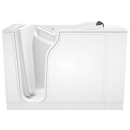 Gelcoat Wit 30-In X 52-In Walk-In Air Spa And Whirpool Massage Bathtub With Left Hand Drain