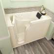 Gelcoat Wit 30-In X 52-In Walk-In Air Spa Bathtub With Left Hand Drain