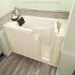Gelcoat Wit 30-In X 52-In Walk-In Air Spa Bathtub With Right Hand Drain