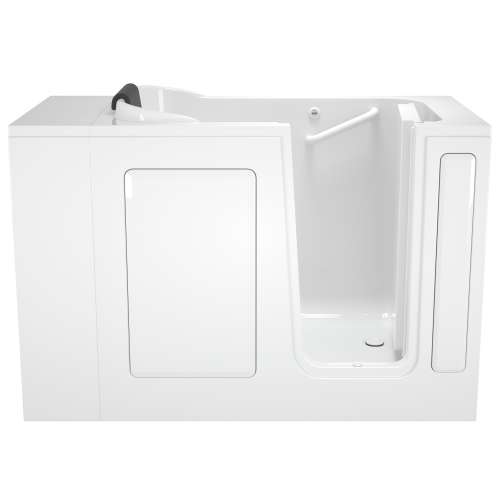 2848.105.WRW Gelcoat Wit 28-In X 48-In Walk-In Whirpool Massage Bathtub With Right Hand Drain