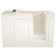 2848.105.WRL Gelcoat Wit 28-In X 48-In Walk-In Whirpool Massage Bathtub With Right Hand Drain