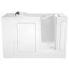 2848.105.SRW Gelcoat Wit 28-In X 48-In Walk-In Soaking Bathtub With Right Hand Drain