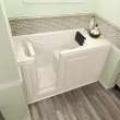 2848.105.SLL Gelcoat Wit 28-In X 48-In Walk-In Soaking Bathtub With Left Hand Drain