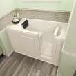 2848.105.CRL Gelcoat Wit 28-In X 48-In Walk-In Air Spa And Whirpool Bathtub With Right Hand Drain