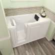 2848.105.ALW Gelcoat Wit 28-In X 48-In Walk-In Air Spa Bathtub With Left Hand Drain
