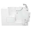 32-in. x 52-in. Outward Opening Door Walk-In Whirlpool Massage Bathtub with Right Door/Drain and Tub Faucet in White