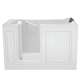 Acrylic Wit 32-In X 60-In Walk-In Soaking Bathtub With Left Hand Drain