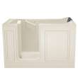 Acrylic Wit 32-In X 60-In Walk-In Soaking Bathtub With Left Hand Drain