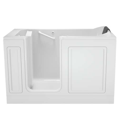 Acrylic Wit 32-In X 60-In Walk-In Air Spa Bathtub With Left Hand Drain