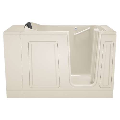 Acrylic Wit 30-In X 51-In Walk-In Soaking Bathtub With Right Hand Drain