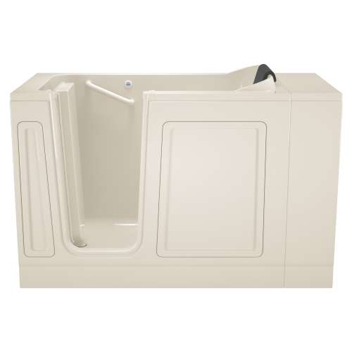 Acrylic Wit 28-In X 48-In Walk-In Soaking Bathtub With Left Hand Drain