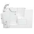 32-in. x 52-in. Outward Opening Door Walk-In Whirlpool Massage Bathtub with Left Door/Drain and Tub Faucet in White