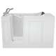 30-in. x 51-in. Walk-In Soaking Bathtub with Left-Hand Drain and Tub Faucet in White