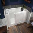 2848.119.SLW 28-in. x 48-in. Walk-In Soaking Bathtub with Left-Hand Drain and Tub Faucet in White